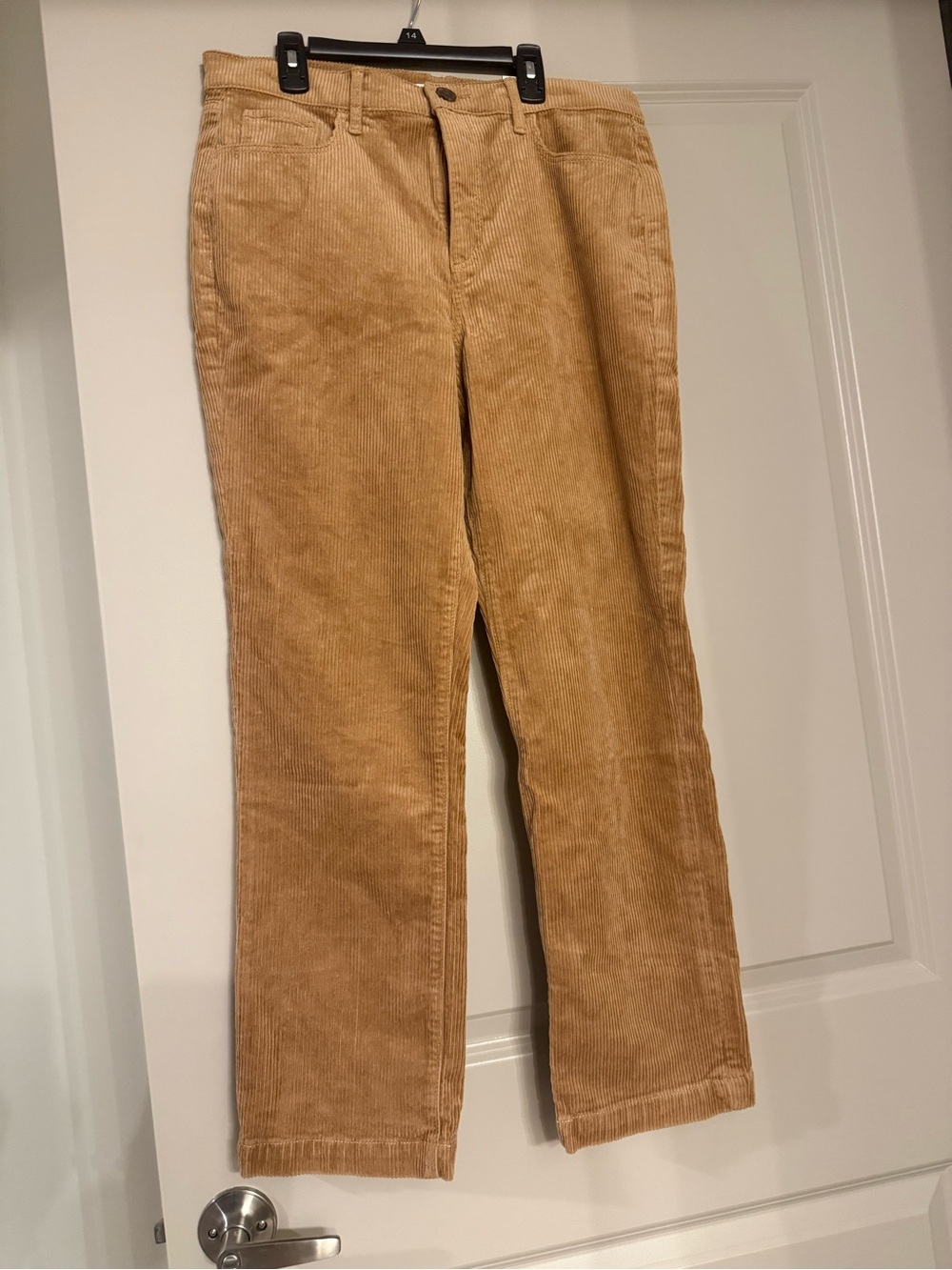 Women's Corduroy Pants in Tan